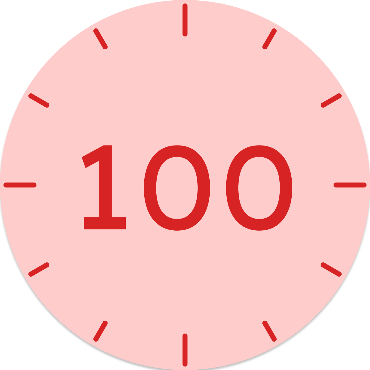 100 Hours badge