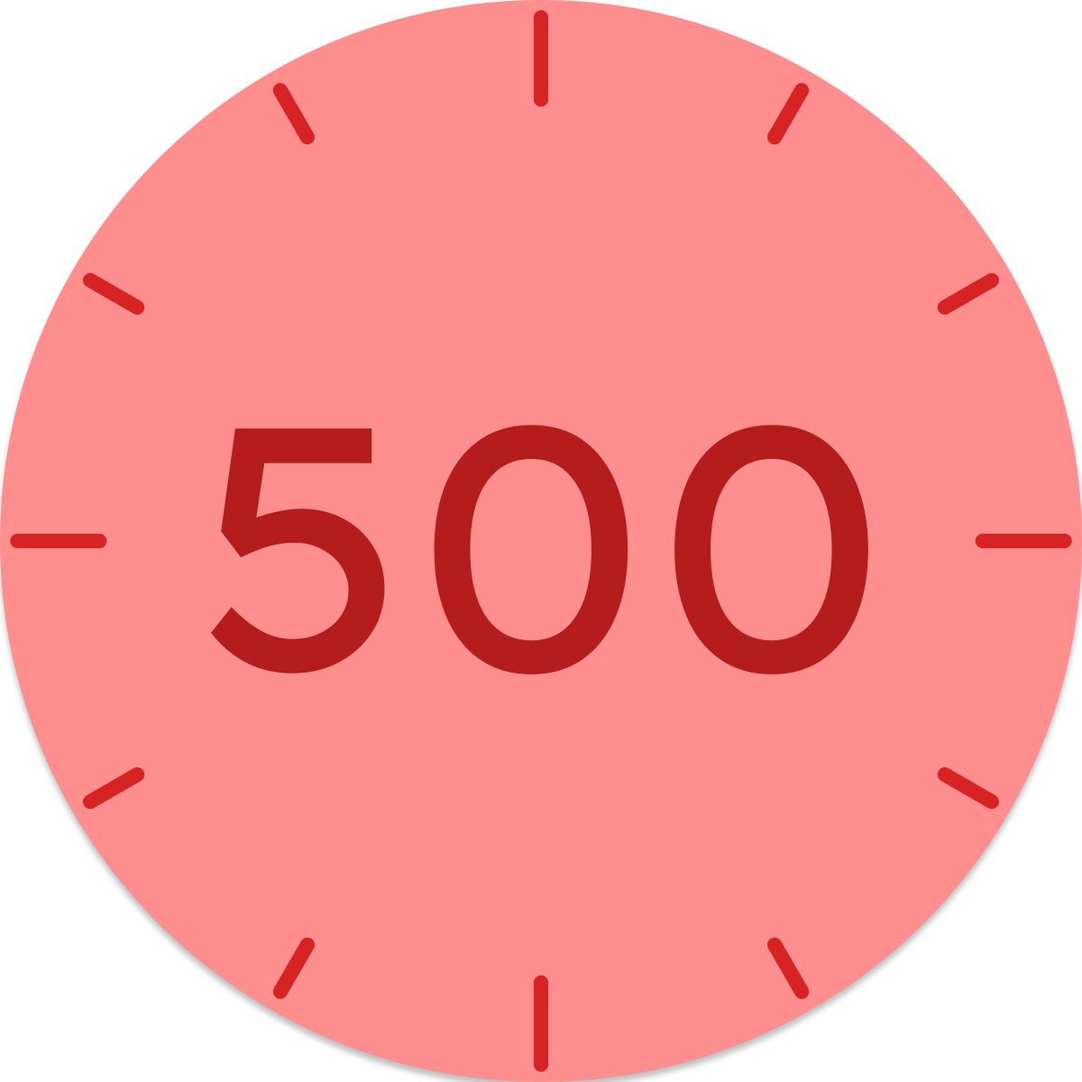 500 Hours badge