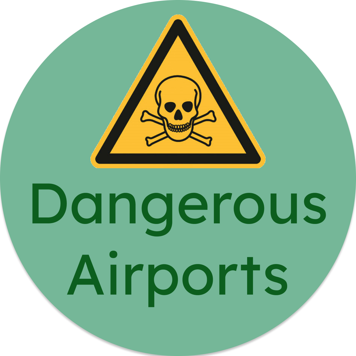 Dangerous Airports badge