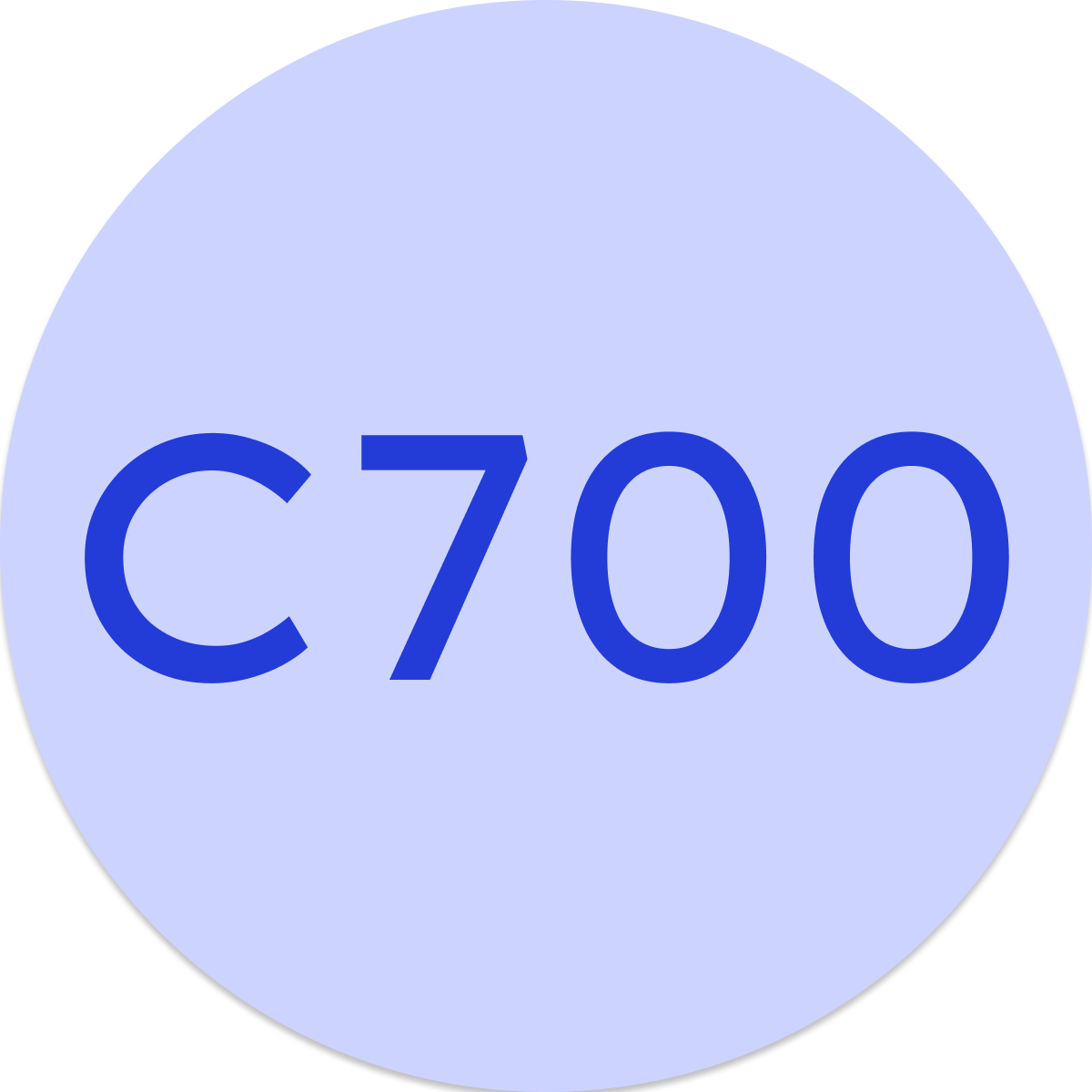 C700 badge